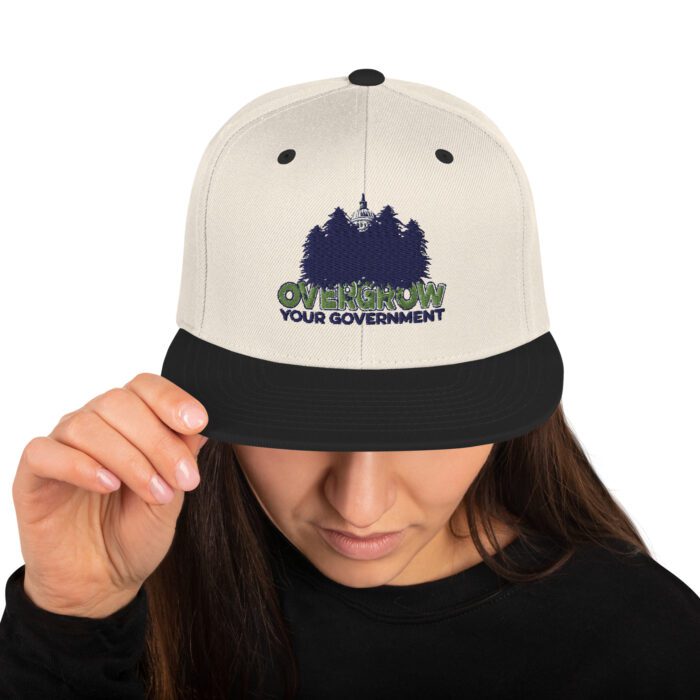 Overgrow USA Snapback Hat